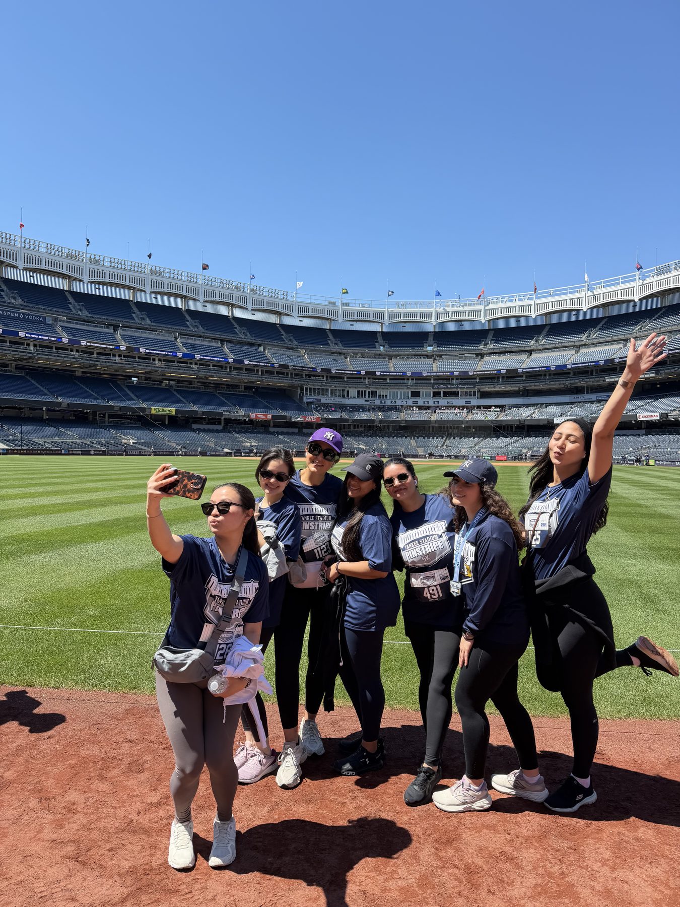 WSW Yankee Stadium field